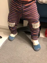 Zapatos antideslizantes para niños, Calcetines antideslizantes de algodón para recién nacidos, con suela de goma, calcetines para interiores de dibujos animados