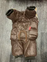 Winter Pet Dog Coat Jacket Thicken Warm Clothes For Dogs Waterproof Reflective Puppy