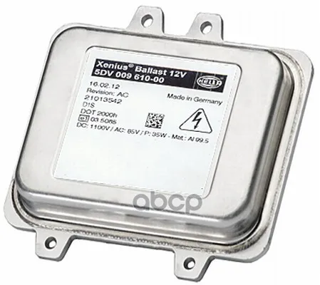 Предвключенный Прибор, Газоразрядная Лампа 12v HELLA арт. 5DV009610-001