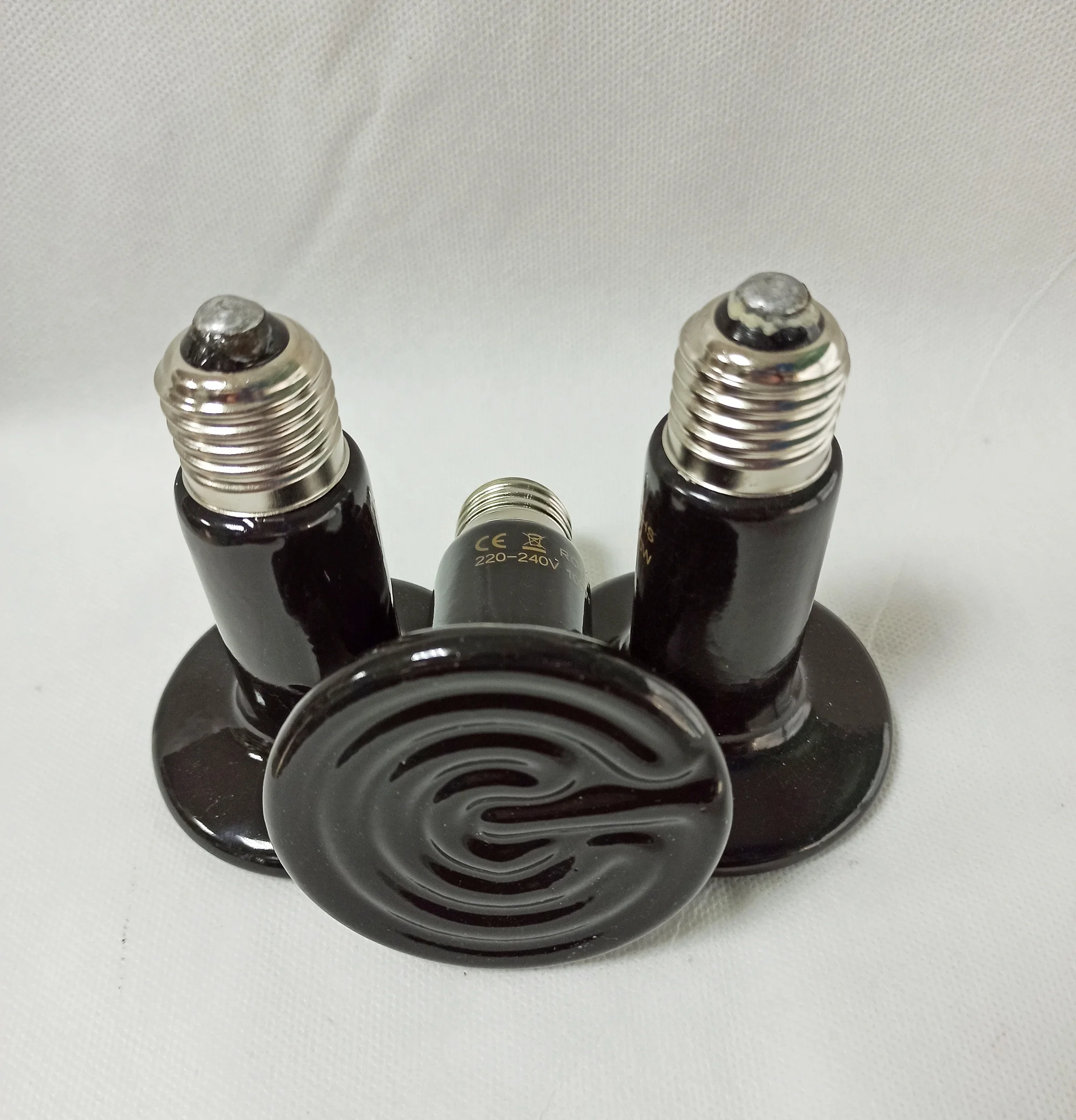 Infrarrojo cerámica lámpara de calefacción 110V 220V lámpara de emisor de calor lámpara 25W 50W 75W 100W 150W 200W ► Foto 2/6