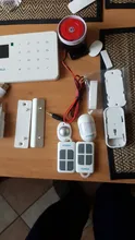 KERUI-sistema de alarma de seguridad para el hogar Detector de movimiento, Control de fuego, Detector de humo, alarma, pantalla con WIFI, GSM, TFT, 1,7 pulgadas, W18