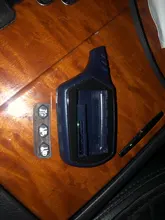 Envío Gratis nuevo B9 caso llavero para la versión rusa starline B9 B6 A91 A61 LCD dos coche Control Remoto/transmisor FM
