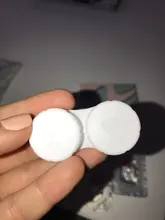 2 uds. De lentes para Cosplay, lentillas multicolores para ojos, maquillaje de Navidad, serie Anime, 1 par