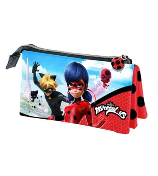 

LADYBUG PENCIL POUCH THREEFOLD