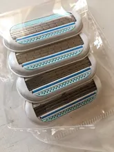 Cabezales de afeitado de 3 cuchillas, máquina de afeitar para el cuidado de la piel, recortador de pelo corporal reemplazable, accesorios de depilación, 4 unids/lote