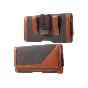 

Belt Clip Metal Horizontal New Design Fabric Leather for ZTE Blade A7 Helium P60 (2019)