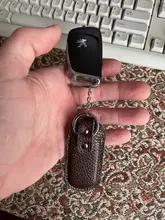 Bolsas de almacenamiento de cuero genuino para disco U, cubierta protectora para maletines de disco U para unidad Flash USB, pendrive, color negro