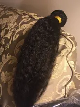 Yaki-extensiones de pelo ondulado brasileño, cabello humano brasileño de 1 / 3 / 4 mechones, Extensiones de Cabello 100% Remy, envío gratis