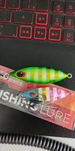 Spoon Lure Fishing-Tackle Lead-Bass Metal Jig Slow-Jigging Shore Artificial-Bait 40G