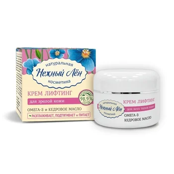 

Gentle flax face cream-lifting for all skin types