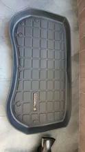 Estera de almacenamiento de maletero delantero de coche Tesla, accesorios de coche, bandeja de carga, TPE, almohadillas impermeables, Modelo 3 2021-2017, novedad de 2021