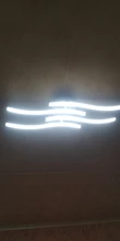Led-Ceiling-Light Bedroom Curved-Design Restaurant Modern 2/3/4-lights AC85-265V 24W