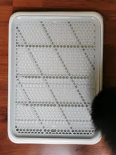 Lattice Dog Toilet Potty Training Indoor Dog Potty Tray Pet Training Toilet For Dogs