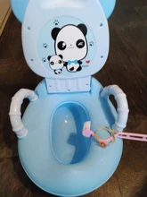 Orinal de plástico suave para bebé, orinal infantil de entrenamiento, asiento de entrenamiento, silla de inodoro