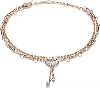 

Yuz platinum bracelet made of combined gold
