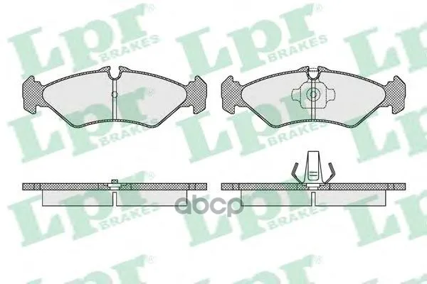Колодки Тормозные Mercedes Sprinter(2-4t) 9506/Volkswagen Lt 9606 Задние Lpr 05p1614 Lpr арт. 05P1614