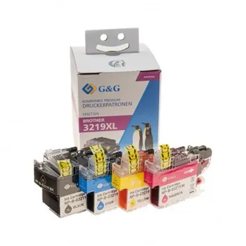 

Compatible G & G BROTHER LC3219XL V3 MULTIPACK 4 ink cartridges LC3219XLVALDR 1x3.000 pages/3x1.500 pages