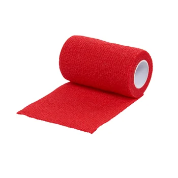 

Vet-Flex 1 Rollo de Vendaje Flexible para Animales Color Rojo