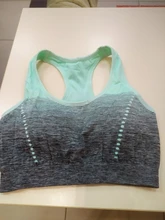 Bra-Pad Underwear Gym-Tops Training-Vest Sports-Bra Fitness Yoga Breathable Women 
