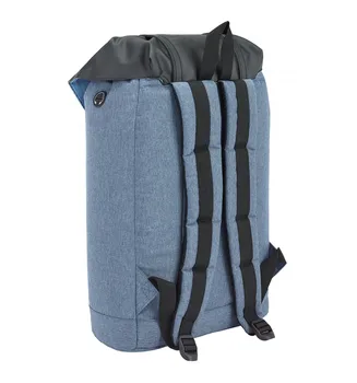 

Backpack with flap for laptop 15,6 "BLACKFIT8 BLACK & BLUE