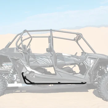 

2019 UTV RZR for Polaris RZR XP4 XP 4 900 1000 Turbo 4 seat Steel Black Nerf Bars Rock Sliders Steel Side Bumper 2015-2019