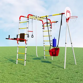 

Children's sports complex for cottages Romana fitness (with swing kid)