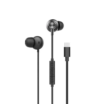 

HEADPHONES EAR FOREVER MUSIC soul-TIPO-C-AUDIO CONTROL CABLE-BLACK