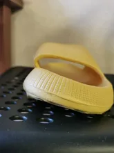 Zapatillas de plataforma gruesa para mujer, sandalias deslizantes de suela blanda Eva, zapatos antideslizantes de verano para el baño y el interior