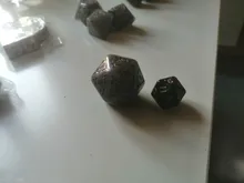 Dice-Set Pathfinder Rpg MTG DND Giant Green 25mm 7pcs with Bag D--D for 