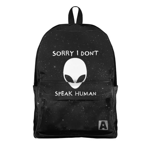 Рюкзак 3D с принтом «Dont Speak» для мальчиков и девочек, для работы в школе, для путешествий с ноутбуком, водонепроницаемый
