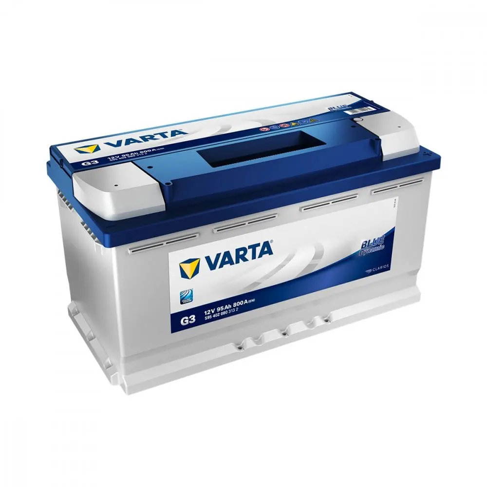 Аккумулятор VARTA BLUE DYNAMIC 12V 95Ah 800A (353*175*190) ОП (595402080)| |