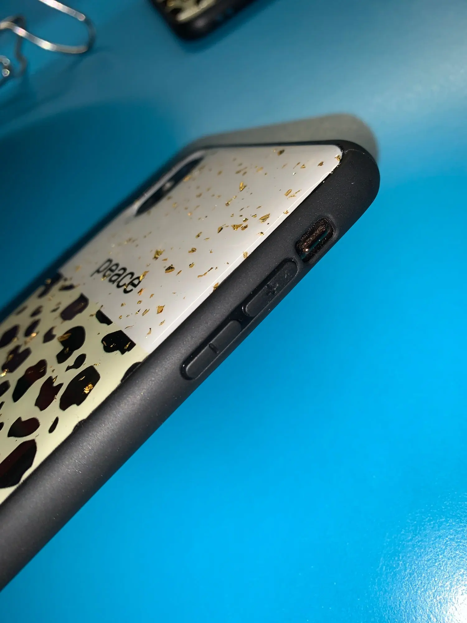 Coque Léopard iPhone Pailleté | Leopard Plus