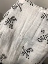 Manta de muselina para bebé, manta de gasa de algodón para recién nacido, pañal de muselina, 120x110cm