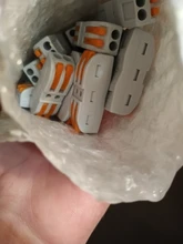 Cable-Connectors Splicing Push-In-Terminal-Block Fast-Wire Mini SPL-2/3 Compact Spring