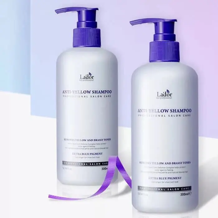 Lador Шампунь оттеночный против желтизны волос - Anti yellow shampoo, 300мл Lador Шампунь оттеночный против желтизны волос - Anti yellow shampoo, 300мл