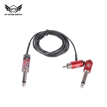 

Tattoo Clip Cord 2M Power Supply Lines Tattoo Machine Accessory Power Indicator Silicone Hook Line Tool Clip Cord Wire Cable