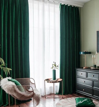 

Ткань бархат, готовые шторы