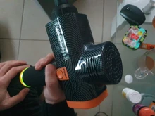 Phoenix-pistola de masaje de percusión a2, masajeador corporal eléctrico negro, terapia con 4 cabezales, MG55008