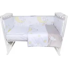 Комплект в кроватку Эдельвейс "Лунные качели", 4 предмета