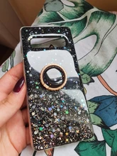 LOVECOM Glitter Sequins Clear Phone Cases For Samsung Galaxy S21 Ultra A51 A71 A50 A70
