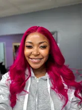 Hair-Bundles Lace-Closure Human-Hair 99J Burgundy Euphoria Straight Brazilian 13x4 