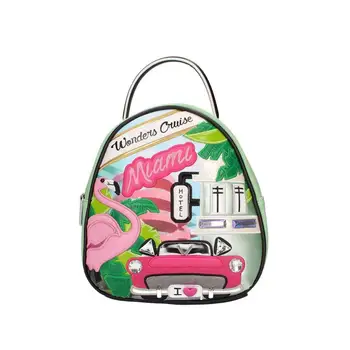 

Your Postcards Miami Backpack Pale Green