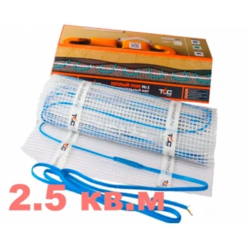 

Heating mat 2.5 sq. m power 375 W Warm floor tile