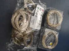 Light USB Window-String-Lights Led Curtain Remote-Control Party-Decoration Fairy-Christmas-Garland