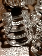 Lote de 5 uds. Doradas y plateadas de pinzas para el pelo, ajustable, para trenzas, cuentas para el pelo, accesorios para el cabello, 10 Uds.