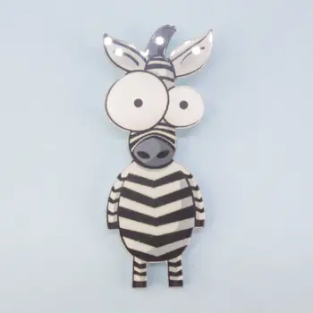 

Jewelry icon zebra with big eyes (51415)