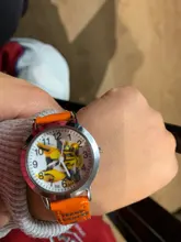 HBiBi-robots transformadores de Anime 3D para niños y niñas, reloj de cuarzo de moda, resistente al agua, de cristal