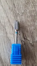 Brocas de carburo de tungsteno para manicura eléctrica, accesorios para limpieza de cutículas y pedicura