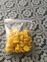 50 Uds de broche Bukle botón broche Pin espalda embrague cuidado tapa de corbata tapones apretar titular de la placa de accesorios de la joyería