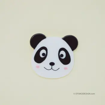 

Metal panda badge (51267)